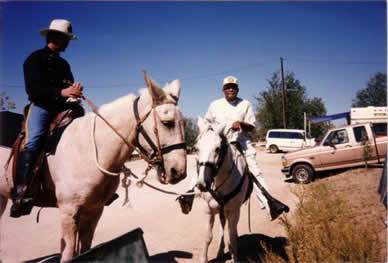 Linwood Green, Jr. in white cap